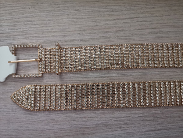 Glitzy Rhinestone Belt