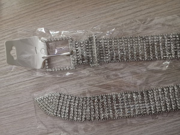 Glitzy Rhinestone Belt